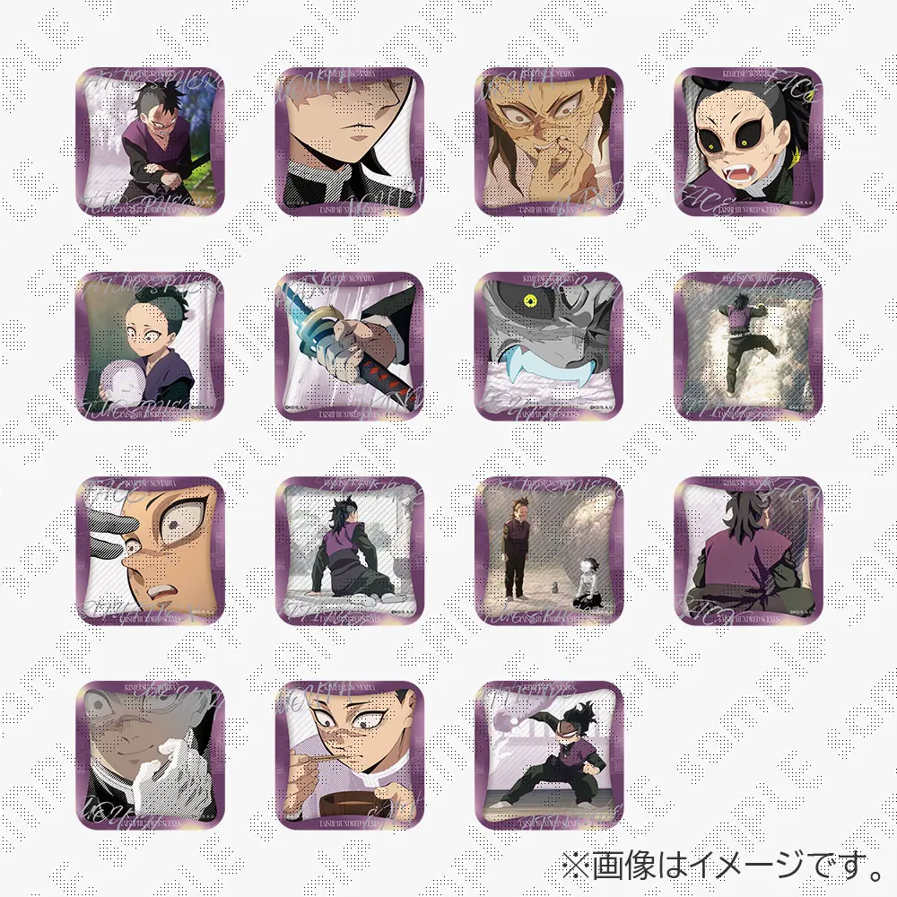 鬼滅の刃 隊士百景 エモーショナル缶バッジ マニアック缶バッジ 鬼滅の