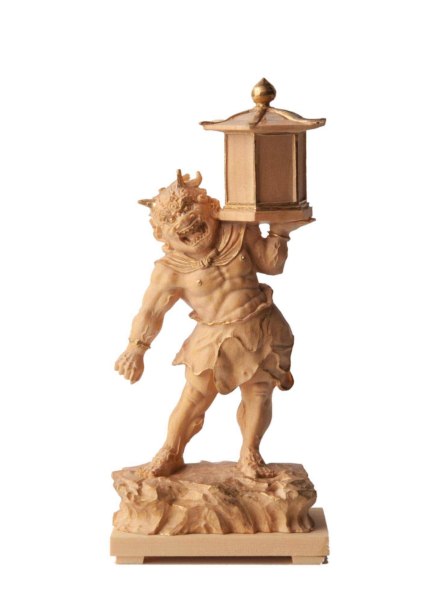 540『木彫 天燈鬼』 /骨董品 古美術 古玩 アンティーク 540『木彫 天燈