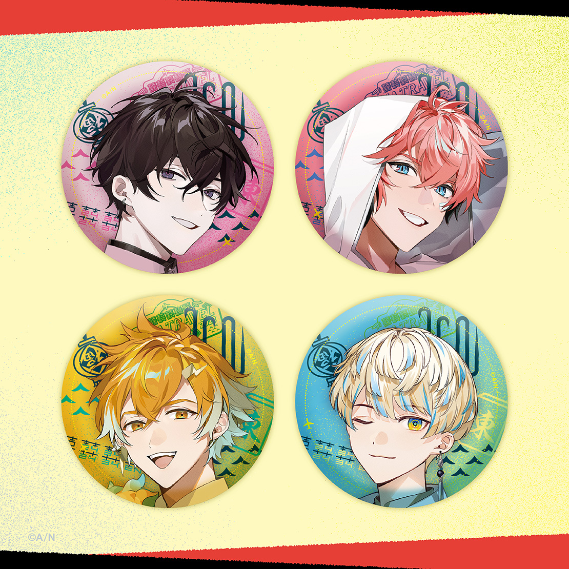 にじさんじ MeltyValentine ハート型缶バッジ 宇佐美リト