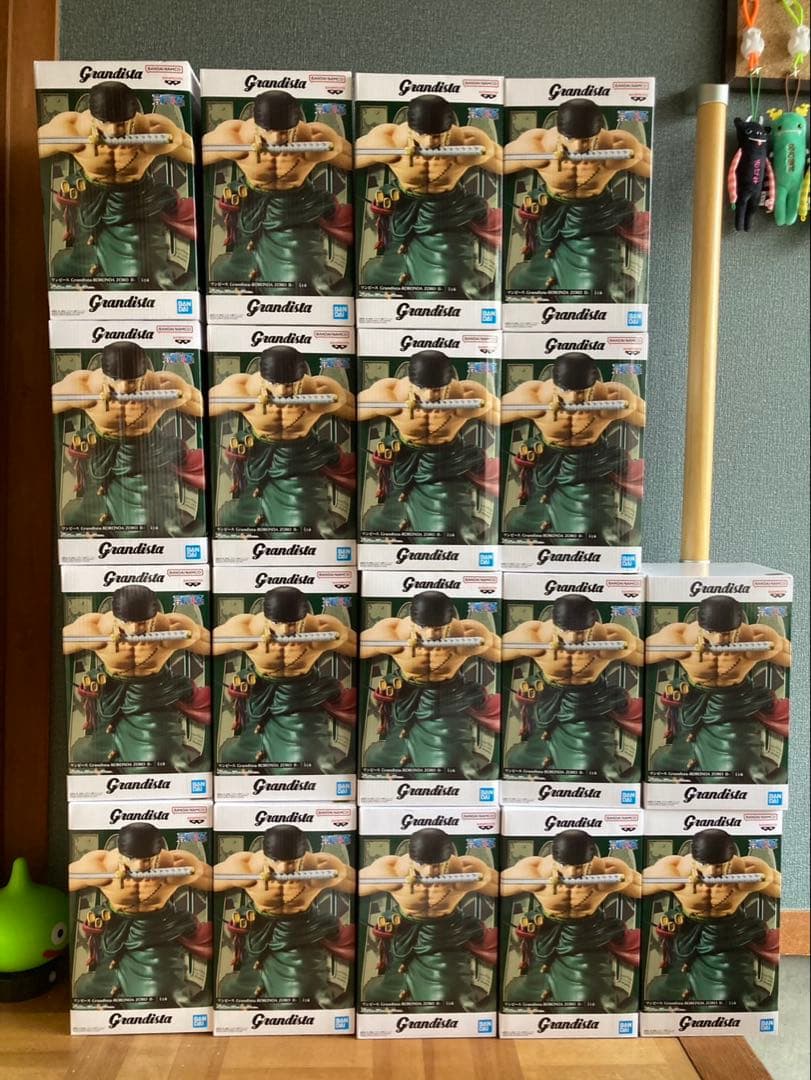 ワンピース Grandista-RORONOA ZORO Ⅱ- フィギュア18個 ONE PIECE