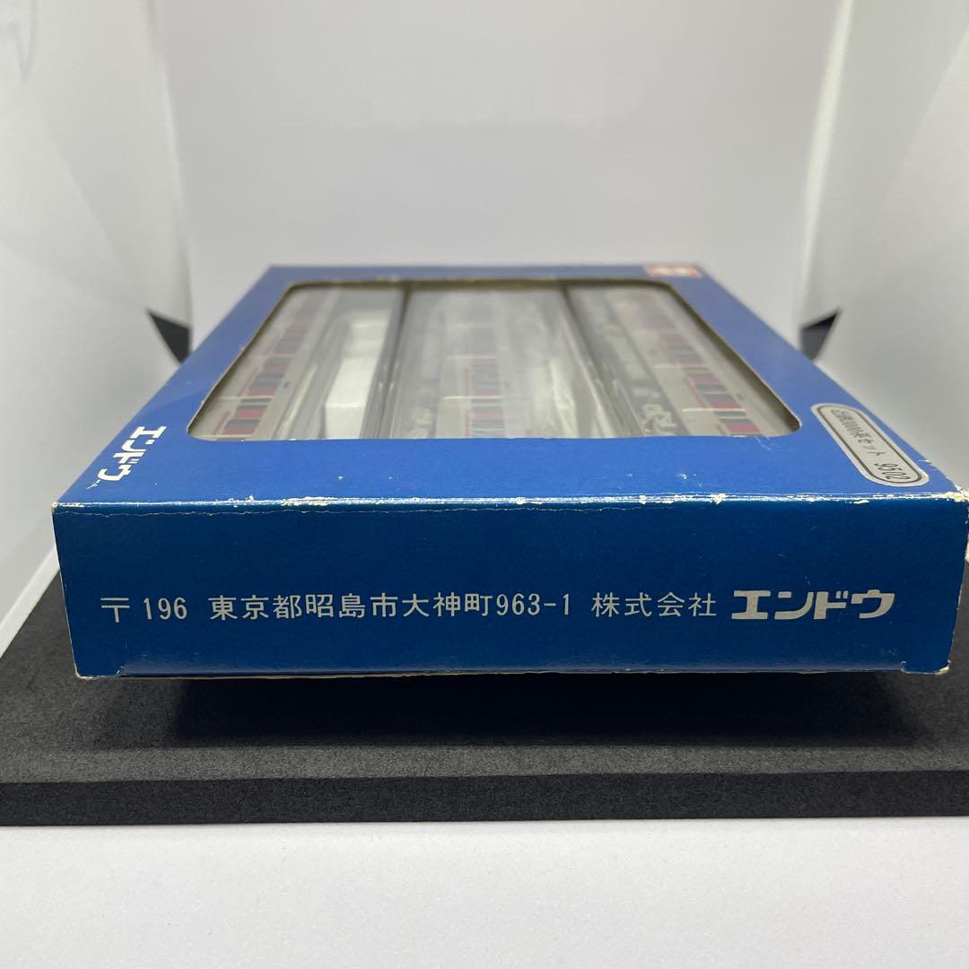 エンドウ　近鉄3000系ステンレスカ-３両ヘッドライト点灯[金属製美品]