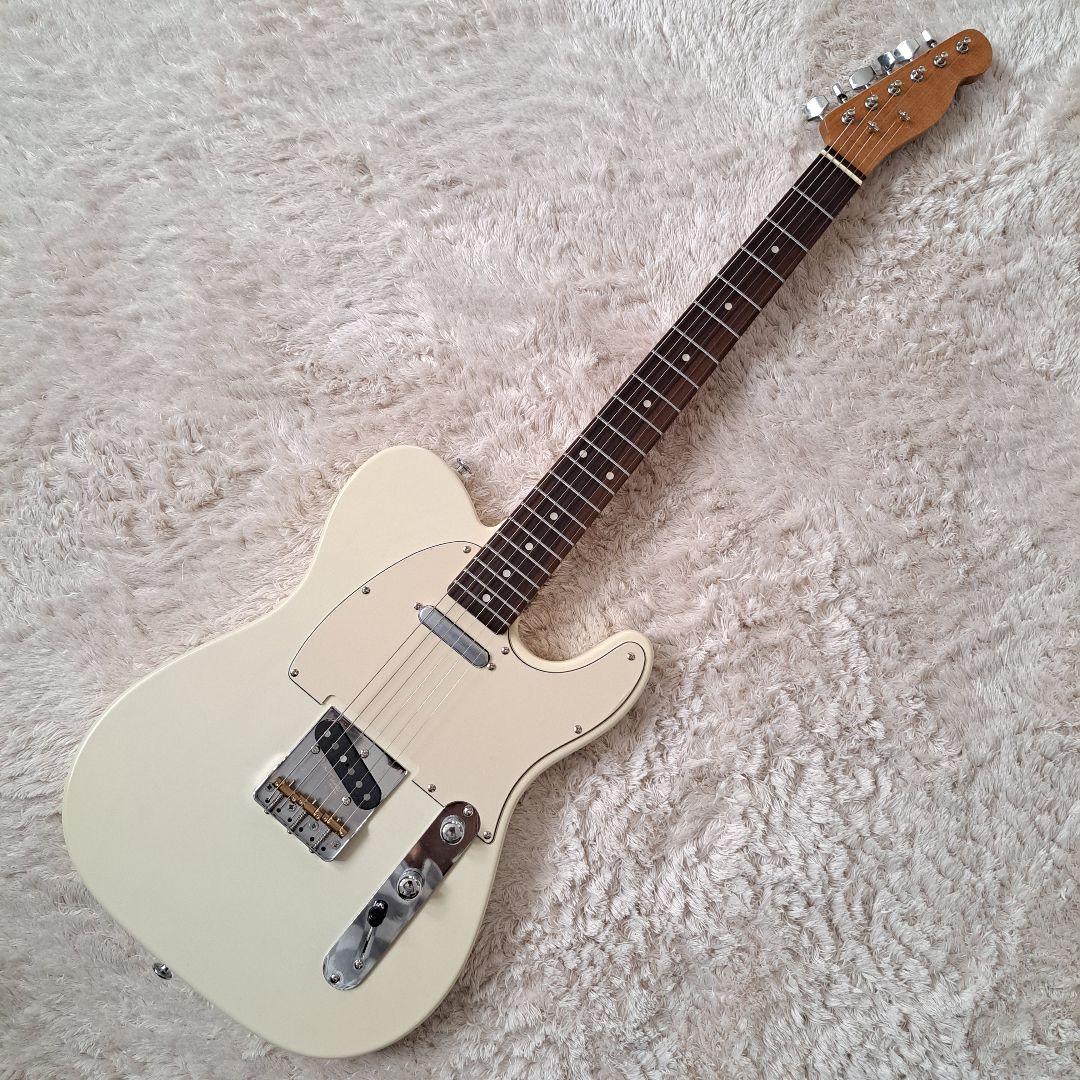 SKR　工房製作 Telecaster エレキギター 高品質 Squier by Fender SONIC TELECASTER Maple Fingerboard White