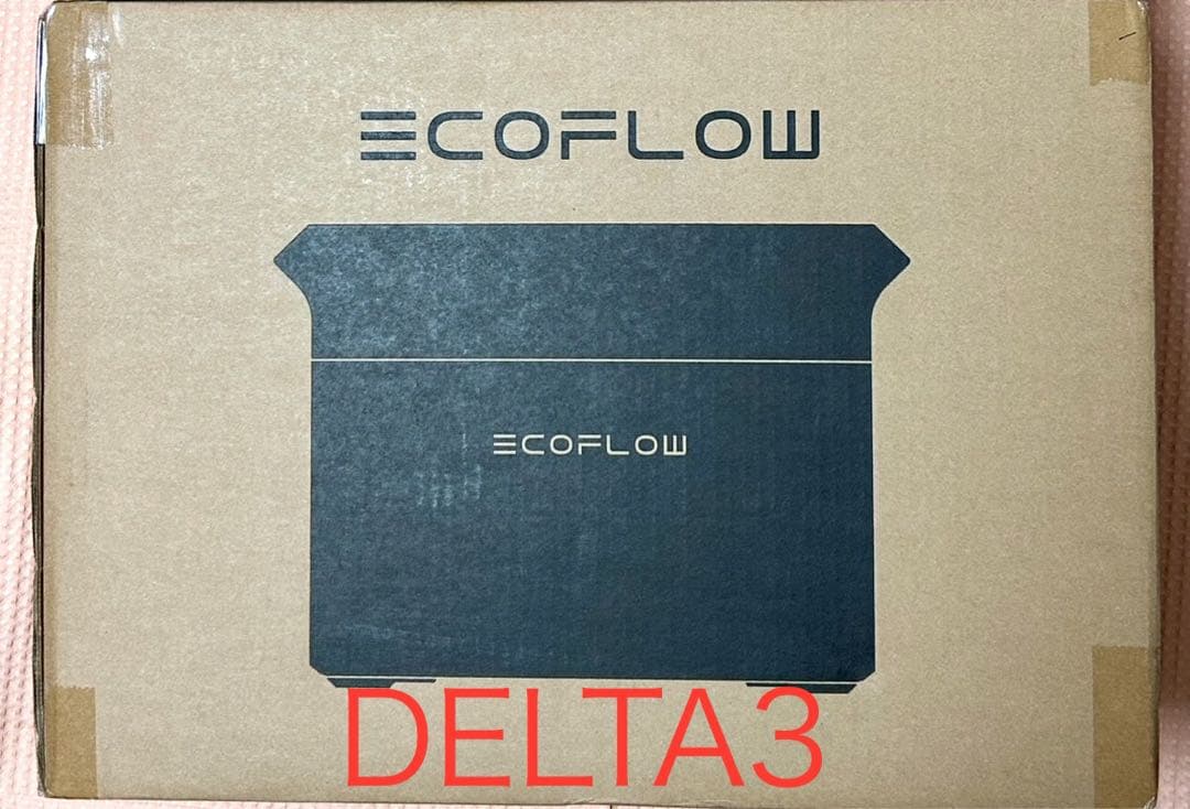 EcoFlow DELTA 3 ポータブル電源 ECOFLOW 防災 ポータブル電源 大容量 EcoFlow DELTA 3 1024Wh 蓄電池