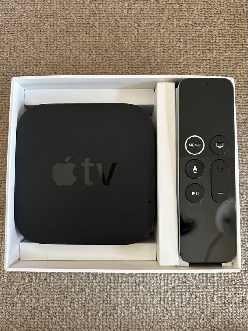 AppleTV 4K 32GB 純正のケーブル付き Apple TV 4K 32GB 純正品 本体 - メルカリ