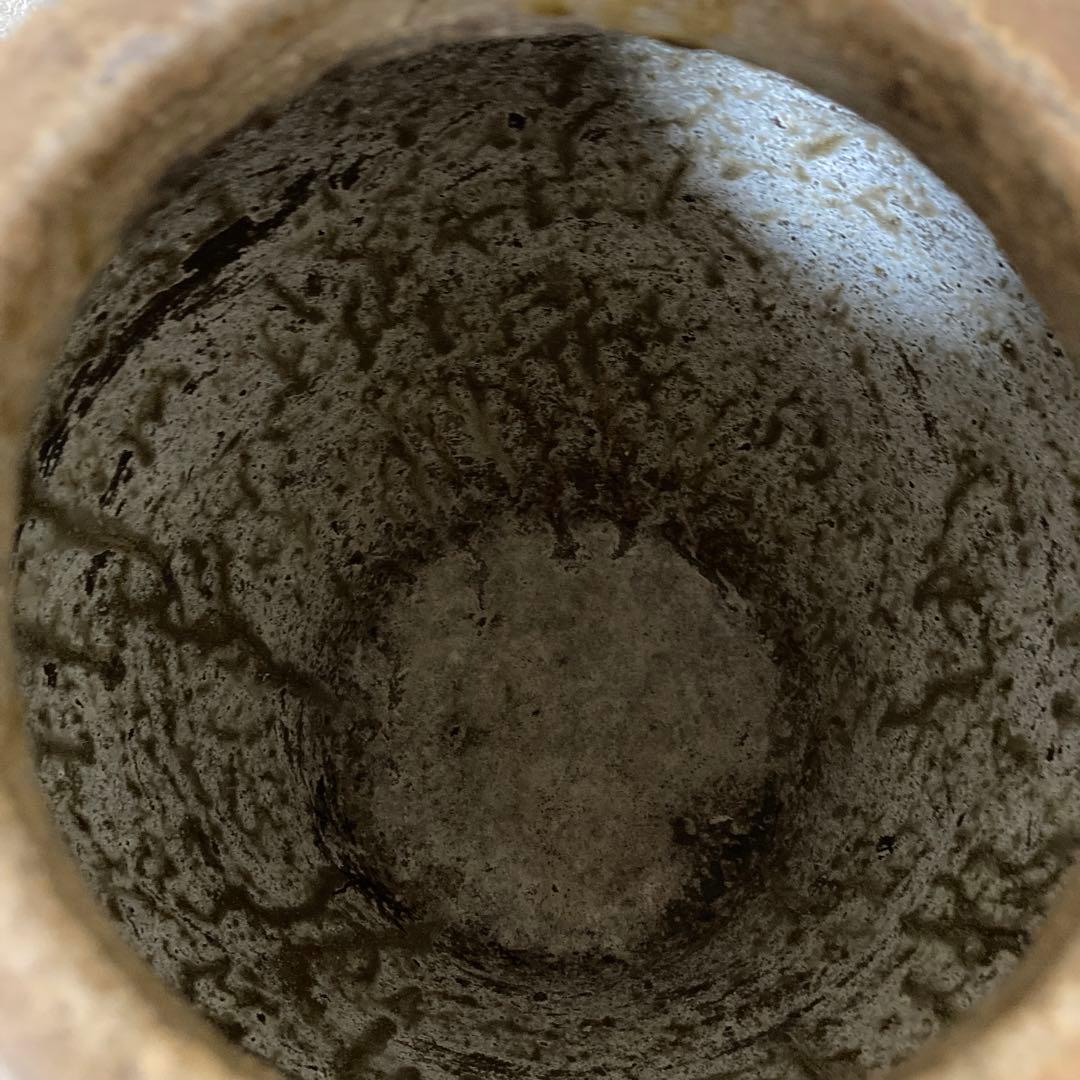 古壺 花瓶 飾り壺 大型〈検 常滑 信楽 三筋壺 自然釉 古越前