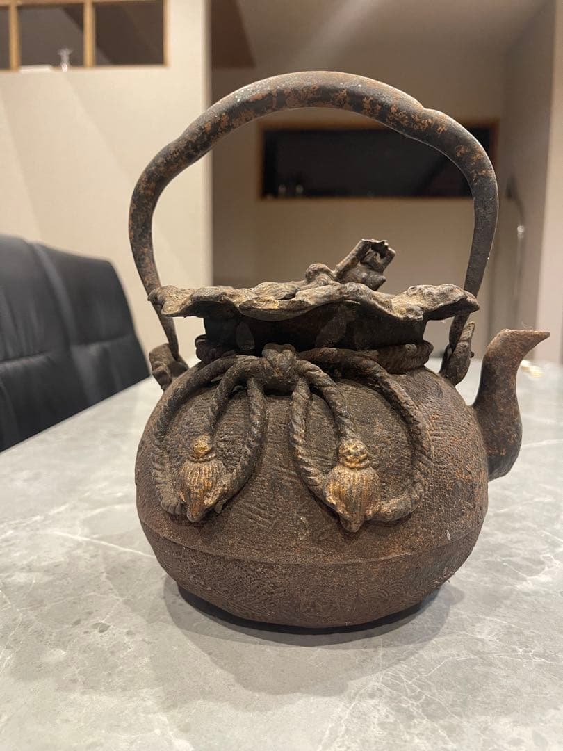 茶道具鉄瓶　上田照房 楽天市場】【証明書付き・日本製】【IH対応 海外配送対応 国内送料無料