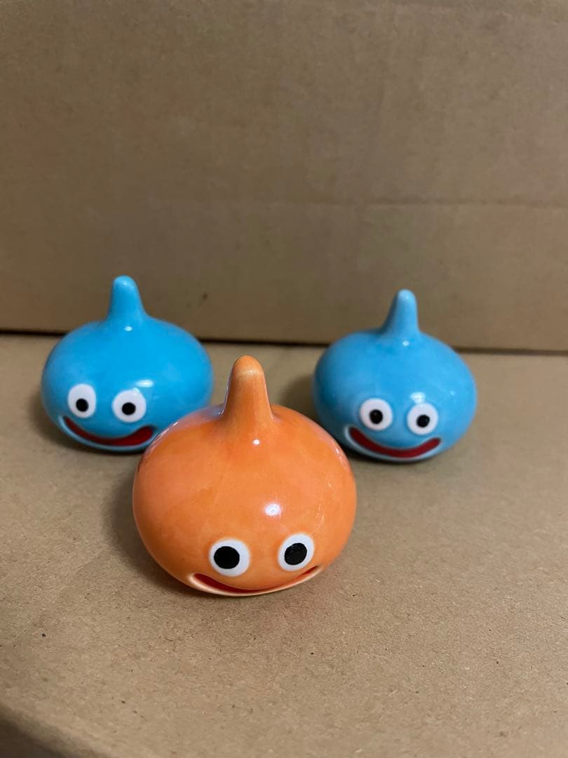ドラゴンクエスト　陶器人形　スライム2 スライムベス SQUARE ENIX - ドラゴンクエスト 陶器人形 2体セットスライムベス