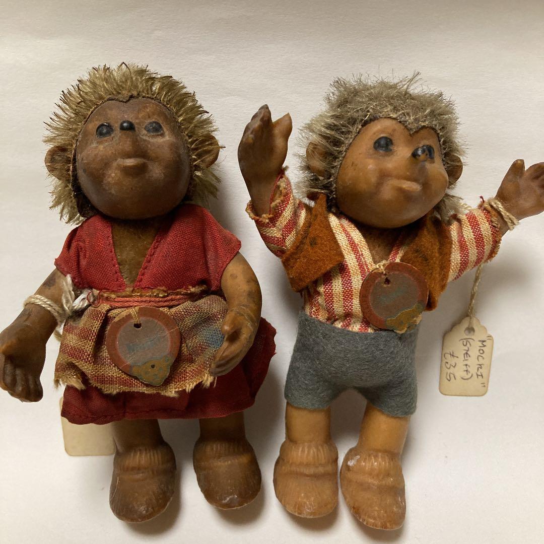 SALE❣️シュタイフ　ハリネズミの男の子と女の子　ヴィンテージ アウトレット SALE❣️シュタイフ ハリネズミの男の子と女の子
